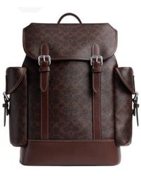 COACH - Signature Canvas Hitch Backpack - Lyst