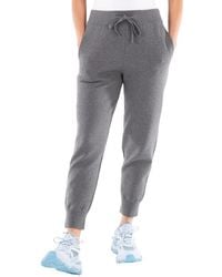 Burberry - Storm Melange Tb Logo Knit Sweatpants - Lyst