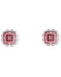 Swarovski - October Birthstone Stud Earrings - Lyst