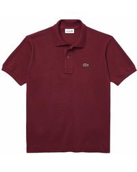 Lacoste - L.12.12 Short Sleeved Polo Shirt L1212-476 Colour: Bo - Lyst