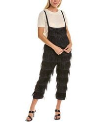 Brunello Cucinelli - Feathered Cropped Jumpsuit, Size Medium - Lyst