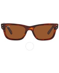 Ray-Ban - Burbank Rectangular Sunglasses  954/33 55 - Lyst