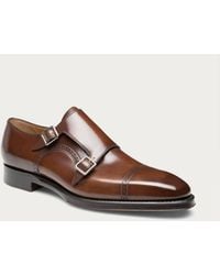 Bally - Scardino Leather Monk Shoe - Lyst