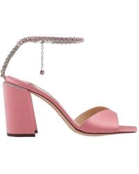 Jimmy Choo - Saeda 85 Block Heel Sandals - Lyst