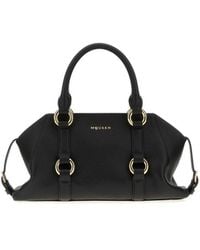 McQueen - Leather Small Farringdon Handbag - Lyst