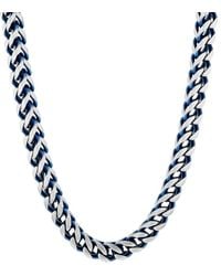 Robert Alton - Stainless Steel With Ip Franco Link Fashion Chain - Lyst