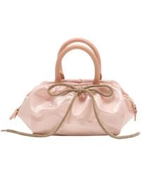 Simone Rocha - Gathered Synthetic Top Handle Bag - Lyst