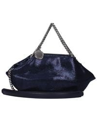 Stella McCartney - Metallic Eco Suede Shoulder Bag - Lyst