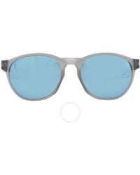 Oakley - Reedmace Prizm Sapphire Round Sunglasses Oo9126 912603 54 - Lyst