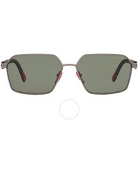 Moncler - Montage Green Navigator Sunglasses Ml0268 12r 59 - Lyst