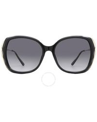 Guess Factory - Smoke Gradient Butterfly Sunglasses Gf0396 01b 57 - Lyst