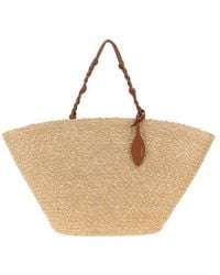 Jil Sander - Raffia Large Tangle Bucket Bag 918 Exterior: Borse A Secchiello - Lyst