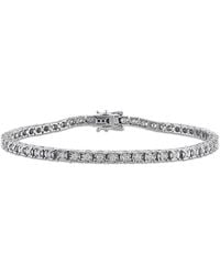 Created Forever - 1Ct Tw Lab-Grown Diamond Tennis Bracelet - Lyst