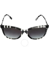 Burberry - Clare Gradient Grey Square Sunglasses Be4308 40048g 56 - Lyst