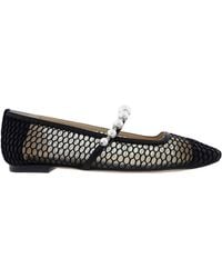 Jimmy Choo - Ade Flat/ Ballerina Flats, Brand Size 34.5 Us - Lyst