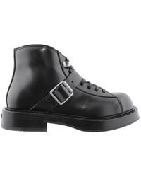 Ferragamo - Ferragamo Gancini Ornament Ankle Boots - Lyst