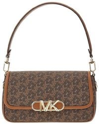 Michael Kors - Monogram Shoulder Bag - Lyst