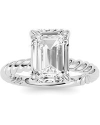 Mure And Co - 3Ctw Emerald Lab Grown Diamond (F/Vs Ring - Lyst