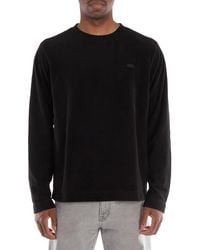 Rains - Addis Fleece Crewneck Sweatshirt - Lyst