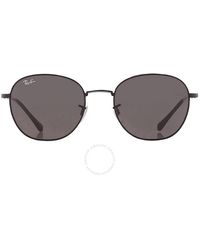 Ray-Ban - Dark Grey Phantos Sunglasses Rb3809 002/b1 53 - Lyst
