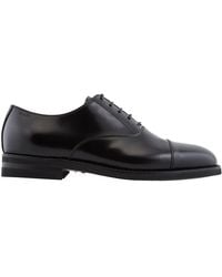 Bally - Leather Oxford Shoes, Brand Size 8 Us - Lyst