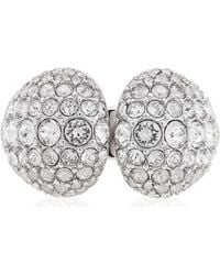 Swarovski - Sublima Cocktail Ring Rhodium Shiny Crystal, Size 55 - Lyst
