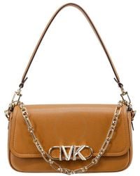 Michael Kors - Medium Parker Leather Shoulder Bag - Lyst