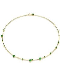 Swarovski - Constella Round-Cuts-Plated Necklace - Lyst