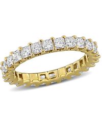 Created Forever - 2 Ct Tw Princess-Cut Lab Grown Diamond Eternity Ring - Lyst