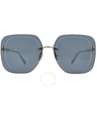 Dior - Ultra Blue Square Sunglasses Cd40031u 10v 65 - Lyst