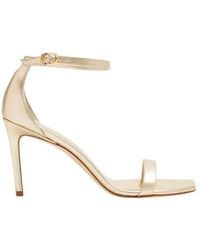 Stuart Weitzman - Light Nunakedcurve 85 Sandals - Lyst