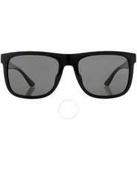 COACH - Polarized Rectangular Sunglasses Hc8367u 500281 57 - Lyst