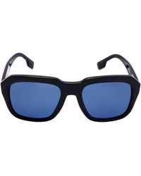 Burberry - Astley Dark Blue Square Sunglasses Be4350 395180 - Lyst
