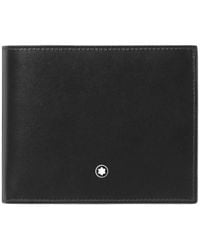 Montblanc - Meisterstuck Coin Case Leather Wallet - Lyst