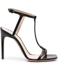 Bally - Natalia Strappy Leather Sandals, Brand Size 36.5 Us - Lyst