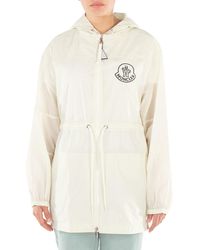 Moncler - Adjustable Hood Raincoat, Brand Size 1 (Small) - Lyst