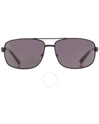 Calvin Klein - Grey Navigator Sunglasses Ck22123s 002 63 - Lyst
