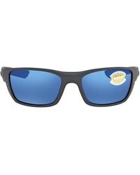 Costa Del Mar - Whitetip Blue Mirror Polarized Polycarbonate Sunglasses Wtp 98 Obmp 58 - Lyst