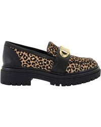 Michael Kors - Leopard Print Parker Loafers, Brand Us - Lyst