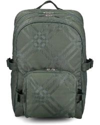 Burberry - Jacquard Check Backpack - Lyst