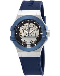 maserati watch skeleton