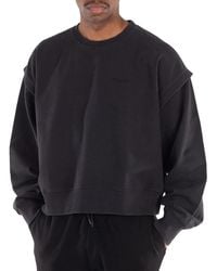 Etudes Studio - Felpa Ciment Logo Print Sweatshirt - Lyst