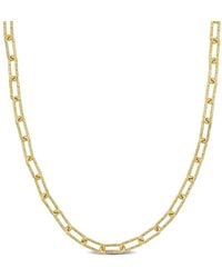 Amour - 3.5Mm Fancy Paperclip Chain Necklace - Lyst
