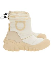 Ferragamo - Gancini Padded Ski Boots - Lyst