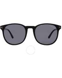 Tom Ford - Ansel Smoke Oval Sunglasses Ft0858-n 01a 53 - Lyst