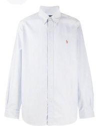 Polo Ralph Lauren - Stripe Oxford Long Sleeve Shirt - Lyst