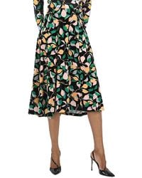 La DoubleJ - Ladies Orchard Print Kenny Midi Skirt - Lyst