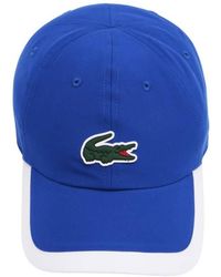 Lacoste - Contrast Border Microfiber Lightweight Cap - Lyst
