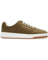 Saint Laurent - Gabardine Sl/61 Low-Top Sneakers, Brand Size 41 Us - Lyst