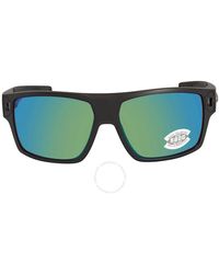 Costa Del Mar - Diego Green Mirror Polarized Glass Sunglasses Dgo 11 Ogmglp 62 - Lyst